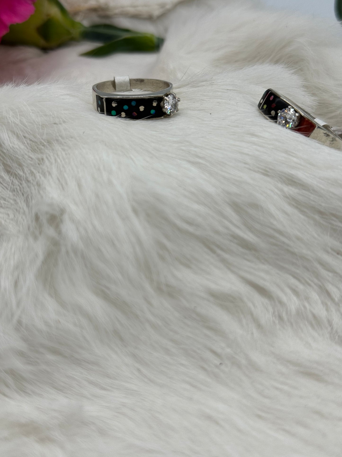 Inlay CZ Band