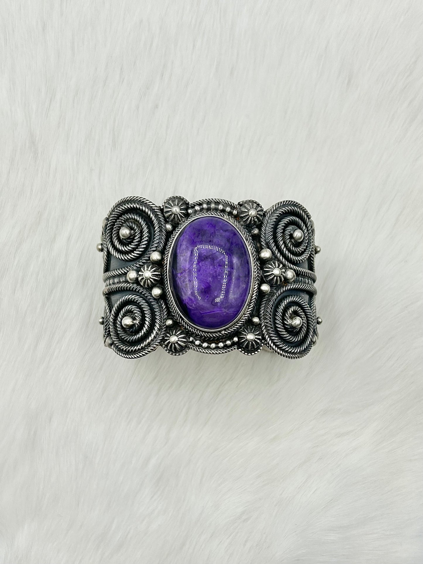 John Begay Charoite Bracelet