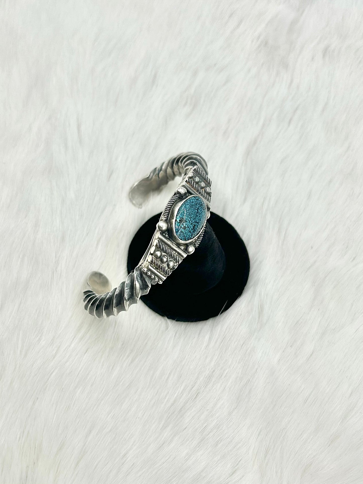 John Begay Heavy Turquoise Bracelet