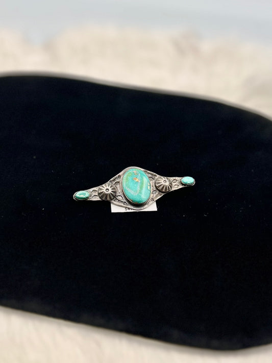 Old Turquoise Pin