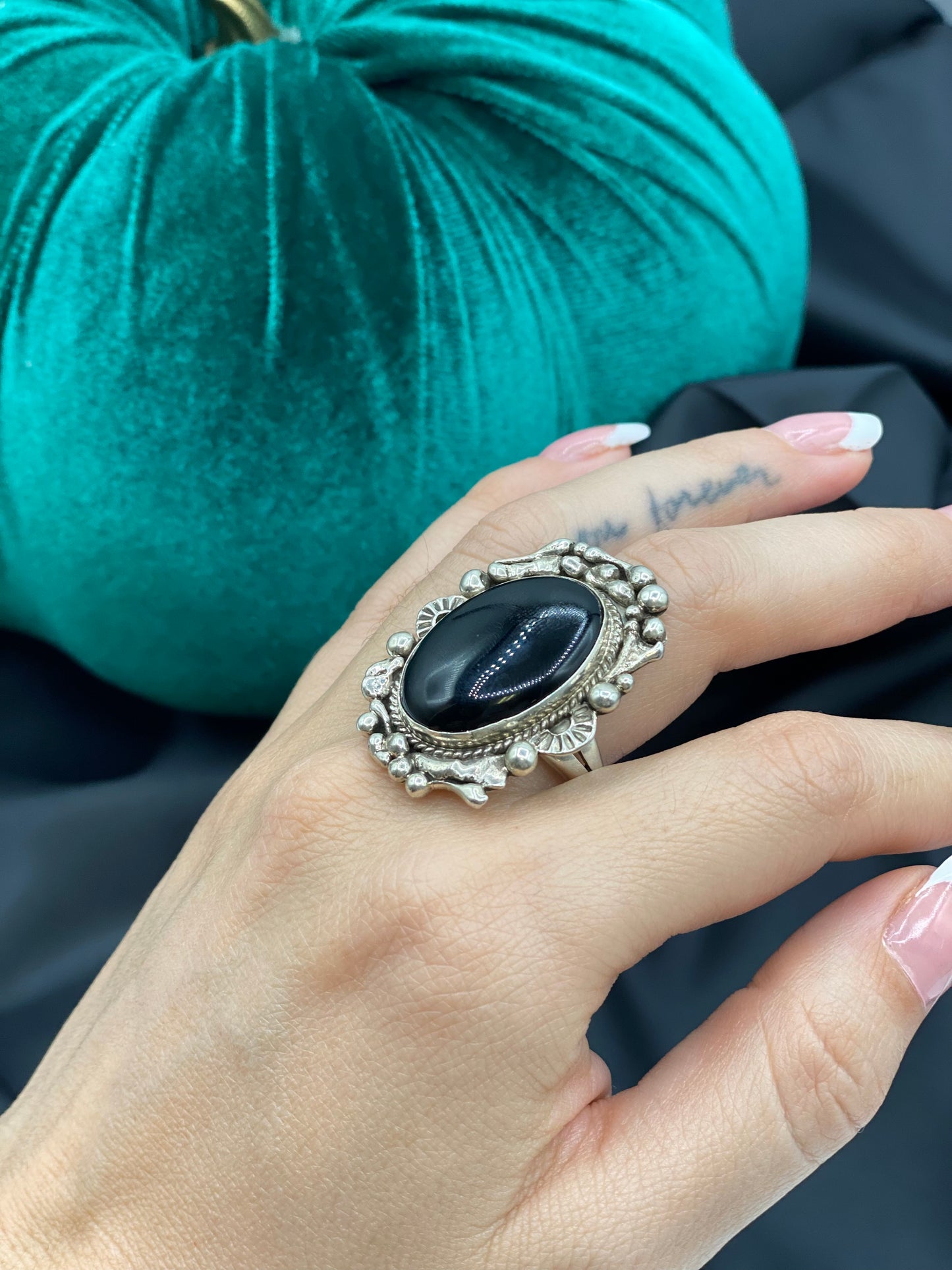 Hocus Pocus Black Onyx Ring