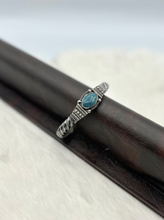 John Begay Heavy Turquoise Bracelet