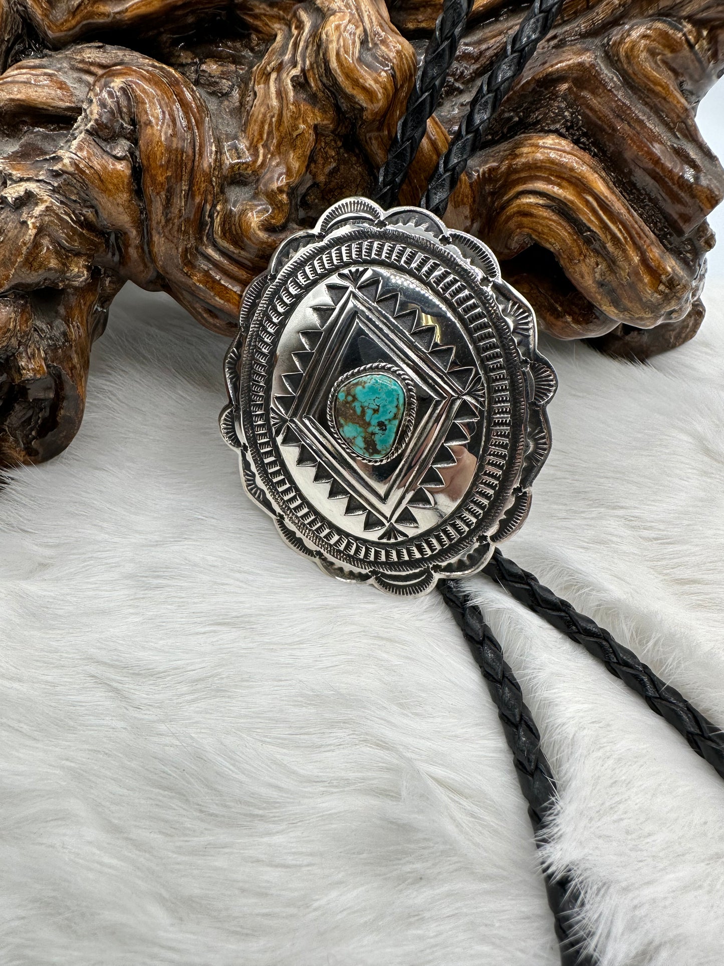 Heavy Silver & Sonoran Bolo-Tie