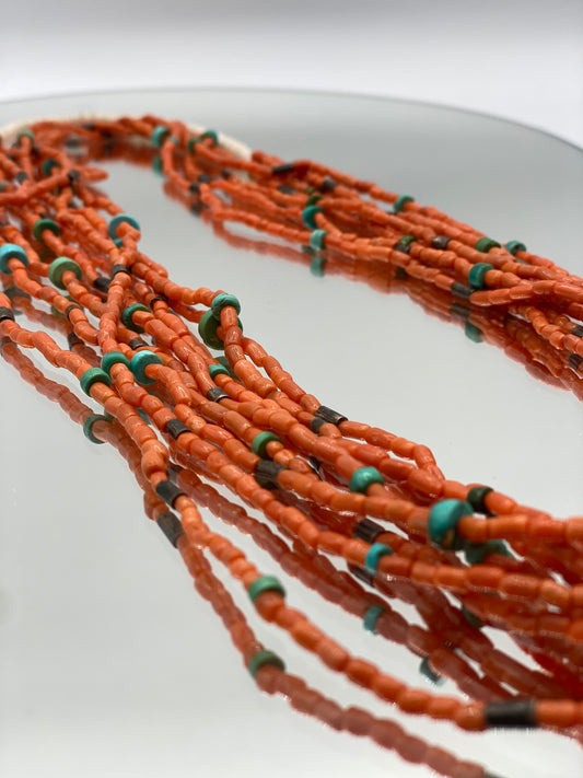 That's a Wrap: Coral Necklace