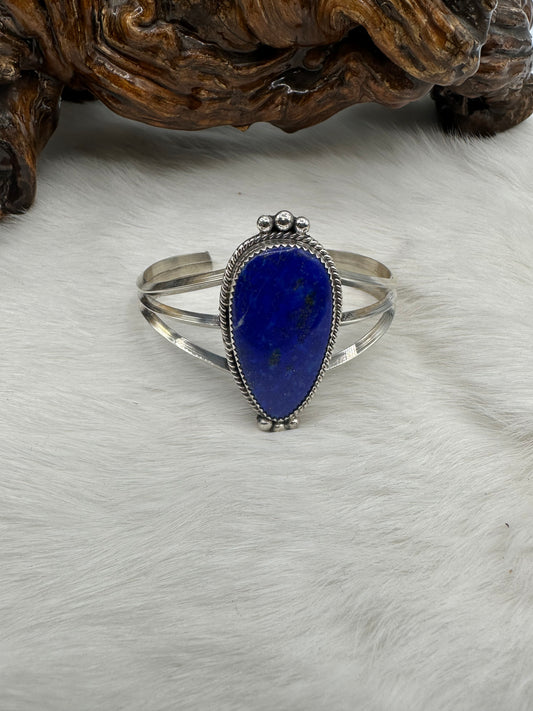 Simple Lapis Bracelet