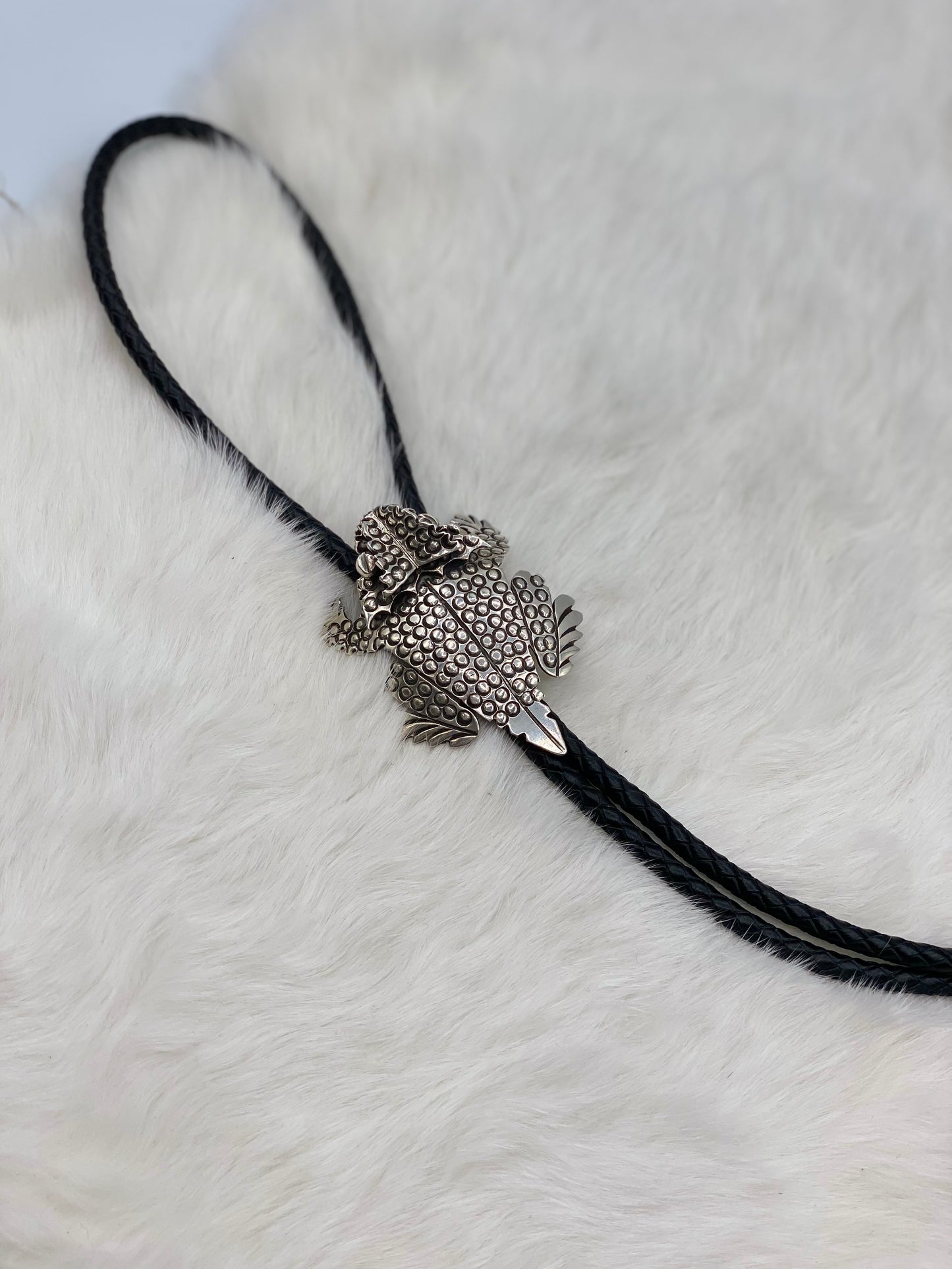 Horny Toad Bolo Tie