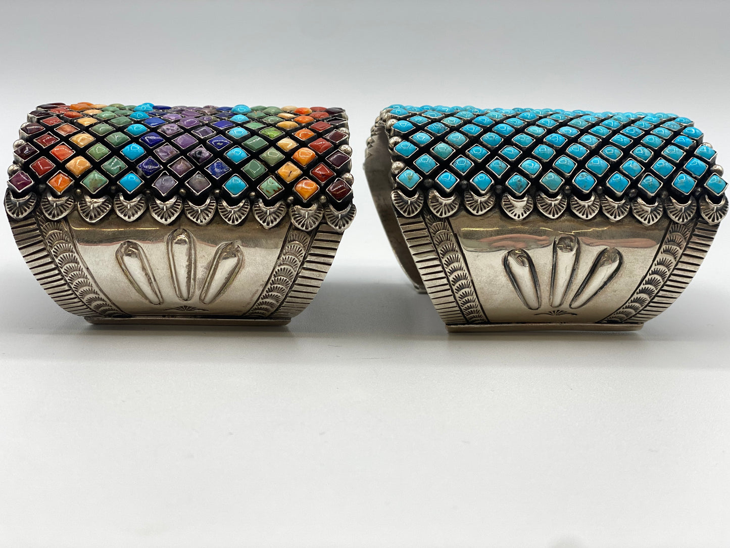 Multi-Stone "Wonder Woman" Cuff