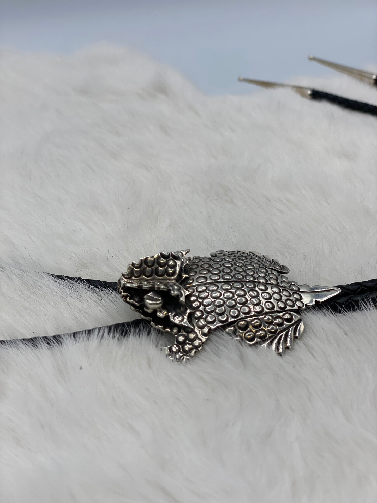 Horny Toad Bolo Tie